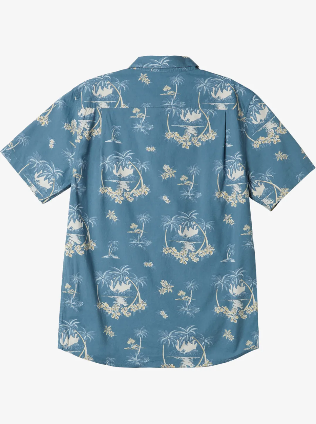 Mens Quiksilver Shirts & Polos|Palm Spritz Short Sleeve Woven Shirt