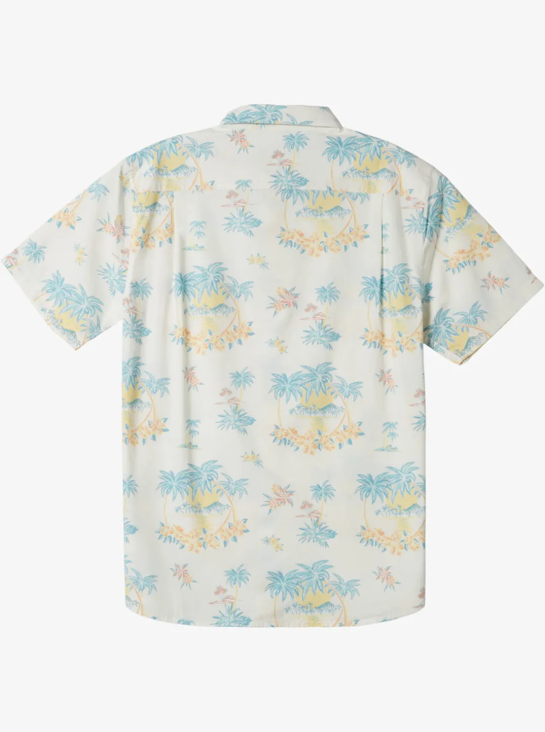 Mens Quiksilver Shirts & Polos|Palm Spritz Short Sleeve Woven Shirt
