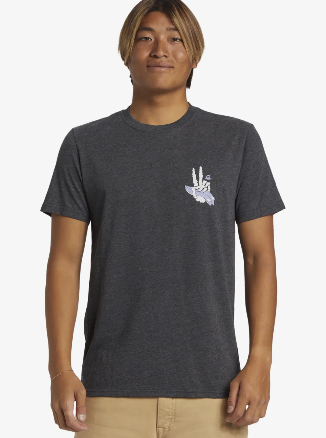 Mens Quiksilver Tees|Peace Out T-Shirt