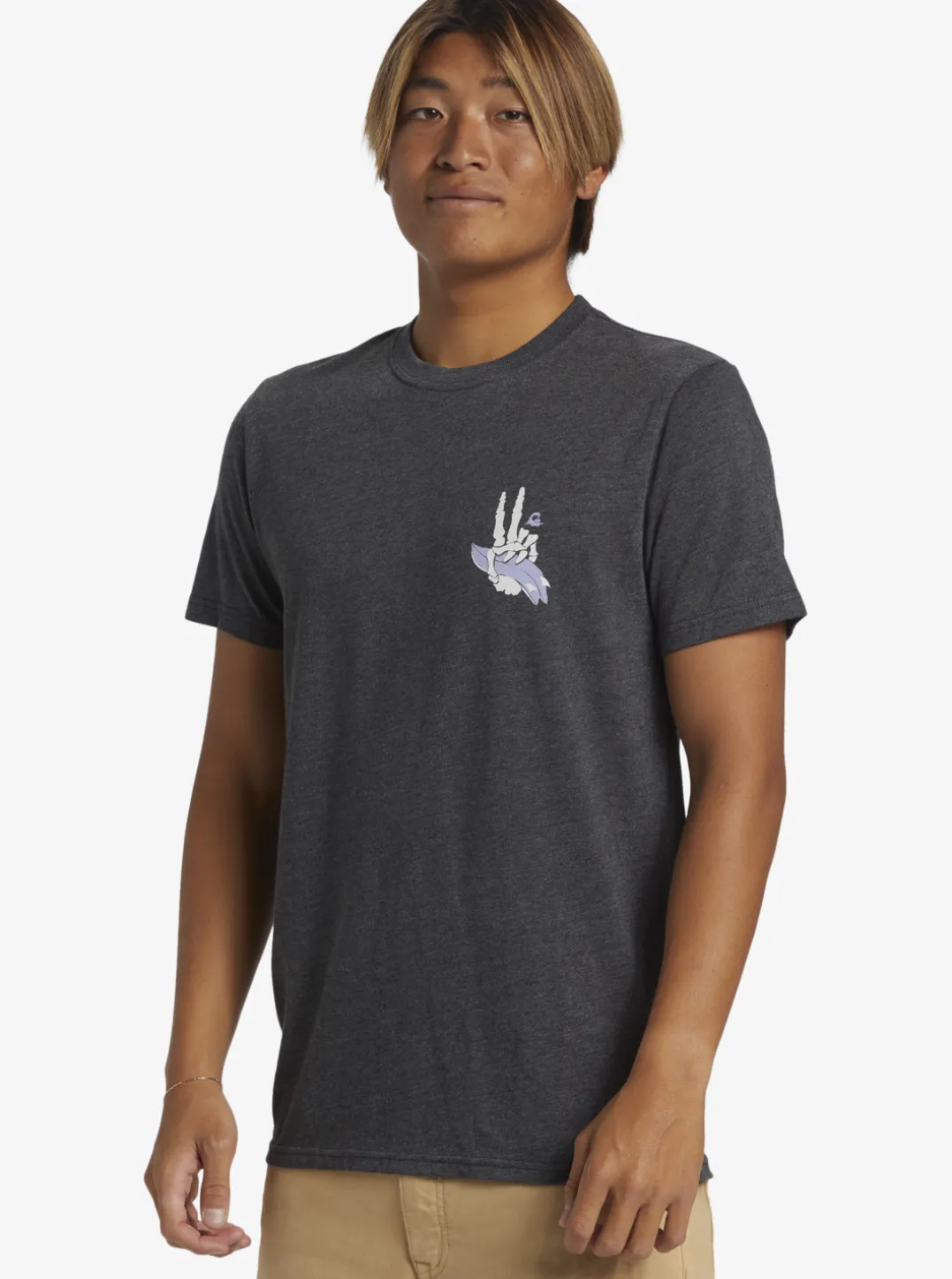 Mens Quiksilver Tees|Peace Out T-Shirt