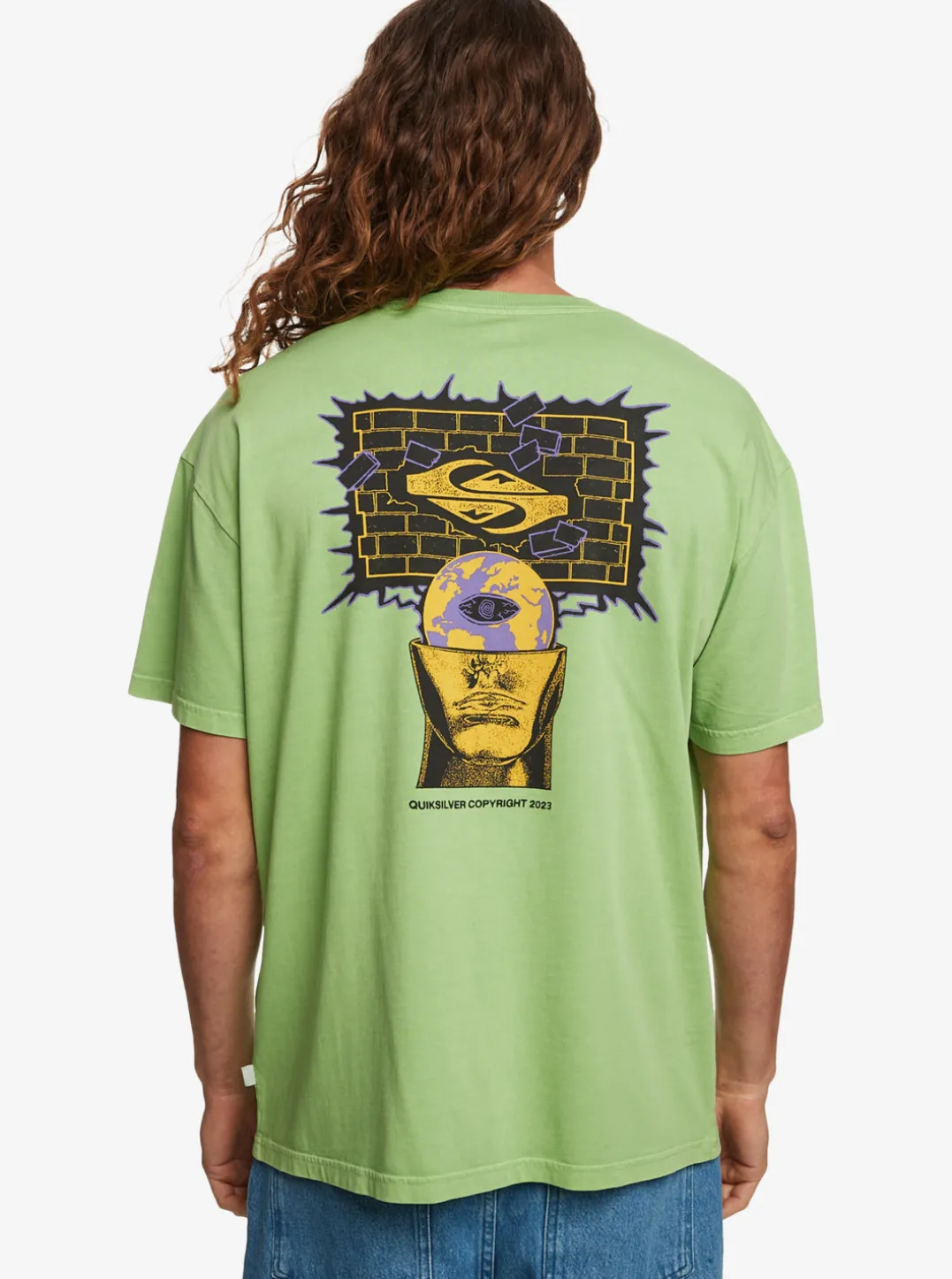Mens Quiksilver Tees|Power Trip T-Shirt