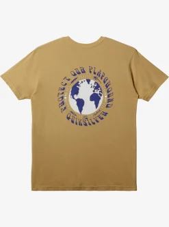 Mens Quiksilver Tees|Protect Our Playground T-Shirt