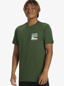 Mens Quiksilver Tees|Quik Blocks T-Shirt