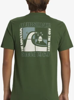 Mens Quiksilver Tees|Quik Blocks T-Shirt