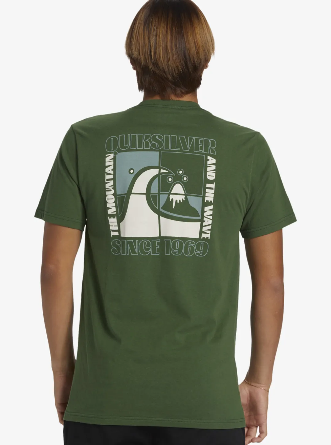 Mens Quiksilver Tees|Quik Blocks T-Shirt