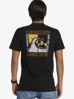 Mens Quiksilver Tees|Quik Blocks T-Shirt