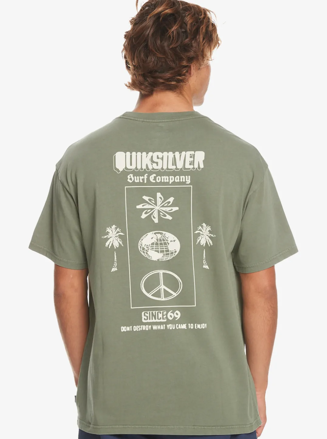 Mens Quiksilver Tees|Quik Ways T-Shirt