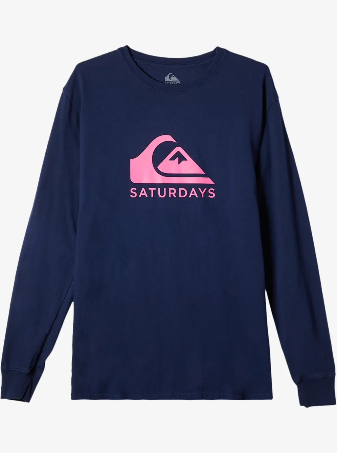 Mens Quiksilver Tees| X Saturdays Nyc Graphic Long Sleeve T-Shirt