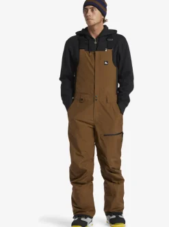 Mens Quiksilver Snow Pants| X Saturdays Nyc Technical Snow Bib Pants