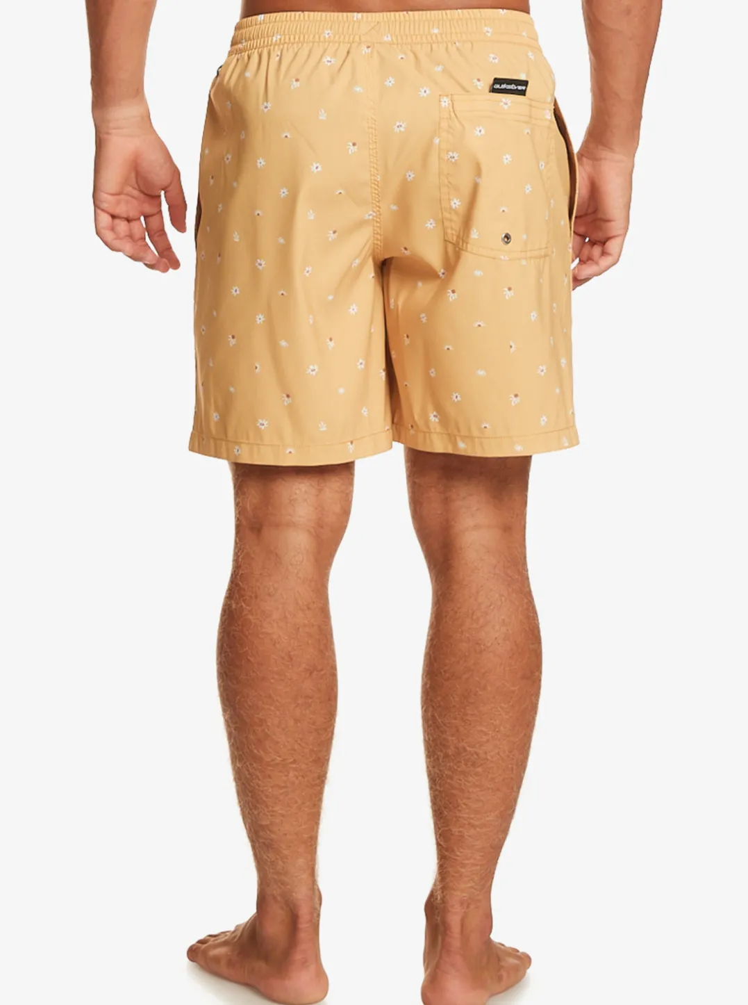 Mens Quiksilver Elastic Waist|Re-Mix 17" Volleys