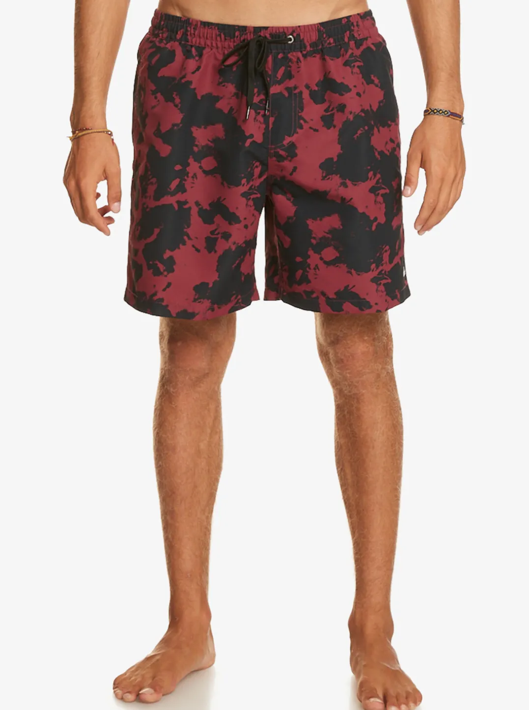Mens Quiksilver Elastic Waist|Re-Mix 17" Volleys