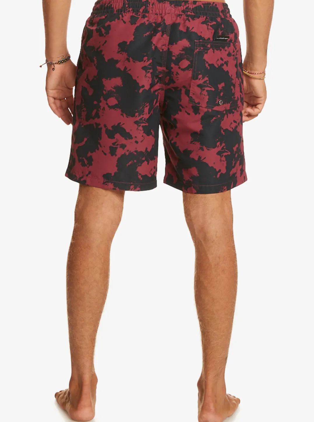 Mens Quiksilver Elastic Waist|Re-Mix 17" Volleys