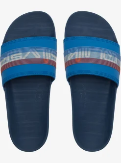 Mens Quiksilver Sandals|Rivi Wordmark Slides