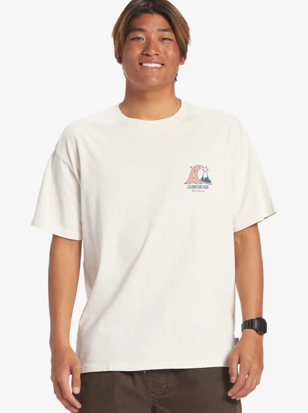 Mens Quiksilver Tees|Roadways Mnd T-Shirt