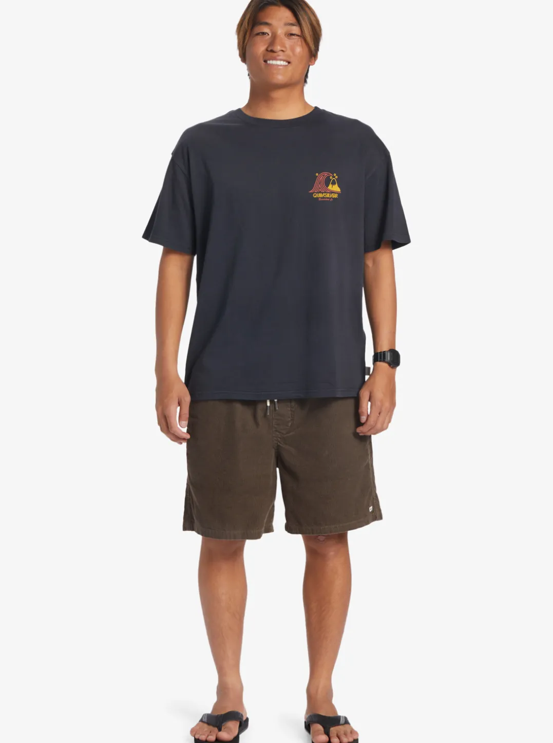 Mens Quiksilver Tees|Roadways Mnd T-Shirt
