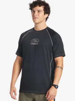 Mens Quiksilver Rashguards|Saturn Surf Tee Short Sleeve Surf Tee