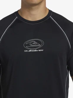 Mens Quiksilver Rashguards|Saturn Surf Tee Short Sleeve Surf Tee