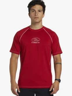 Mens Quiksilver Rashguards|Saturn Surf Tee Short Sleeve Surf Tee