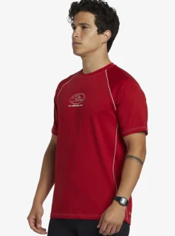 Mens Quiksilver Rashguards|Saturn Surf Tee Short Sleeve Surf Tee