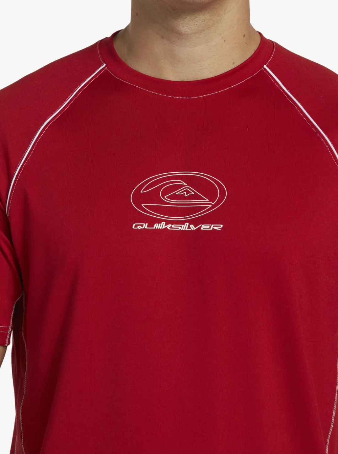Mens Quiksilver Rashguards|Saturn Surf Tee Short Sleeve Surf Tee