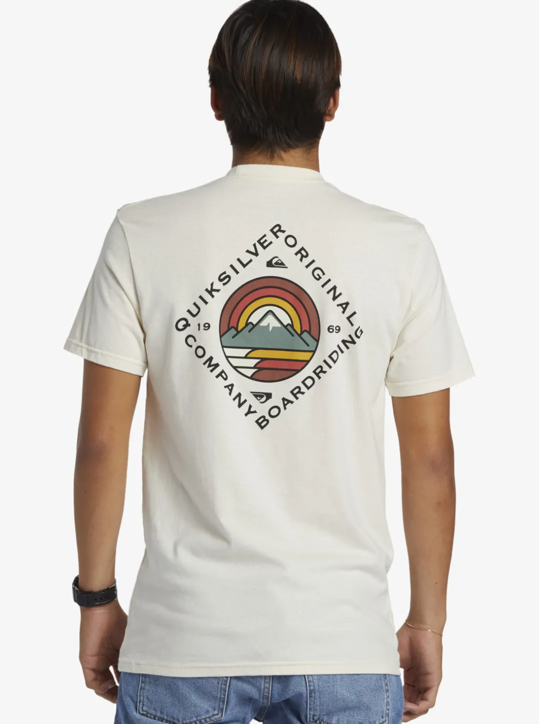 Mens Quiksilver Tees|Scenic View T-Shirt