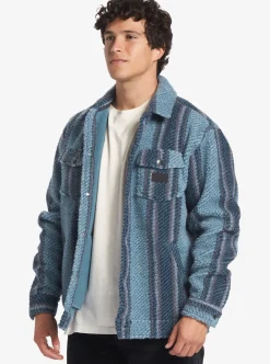 Mens Quiksilver Shirts & Polos|Sherpa Fleece Overshirt