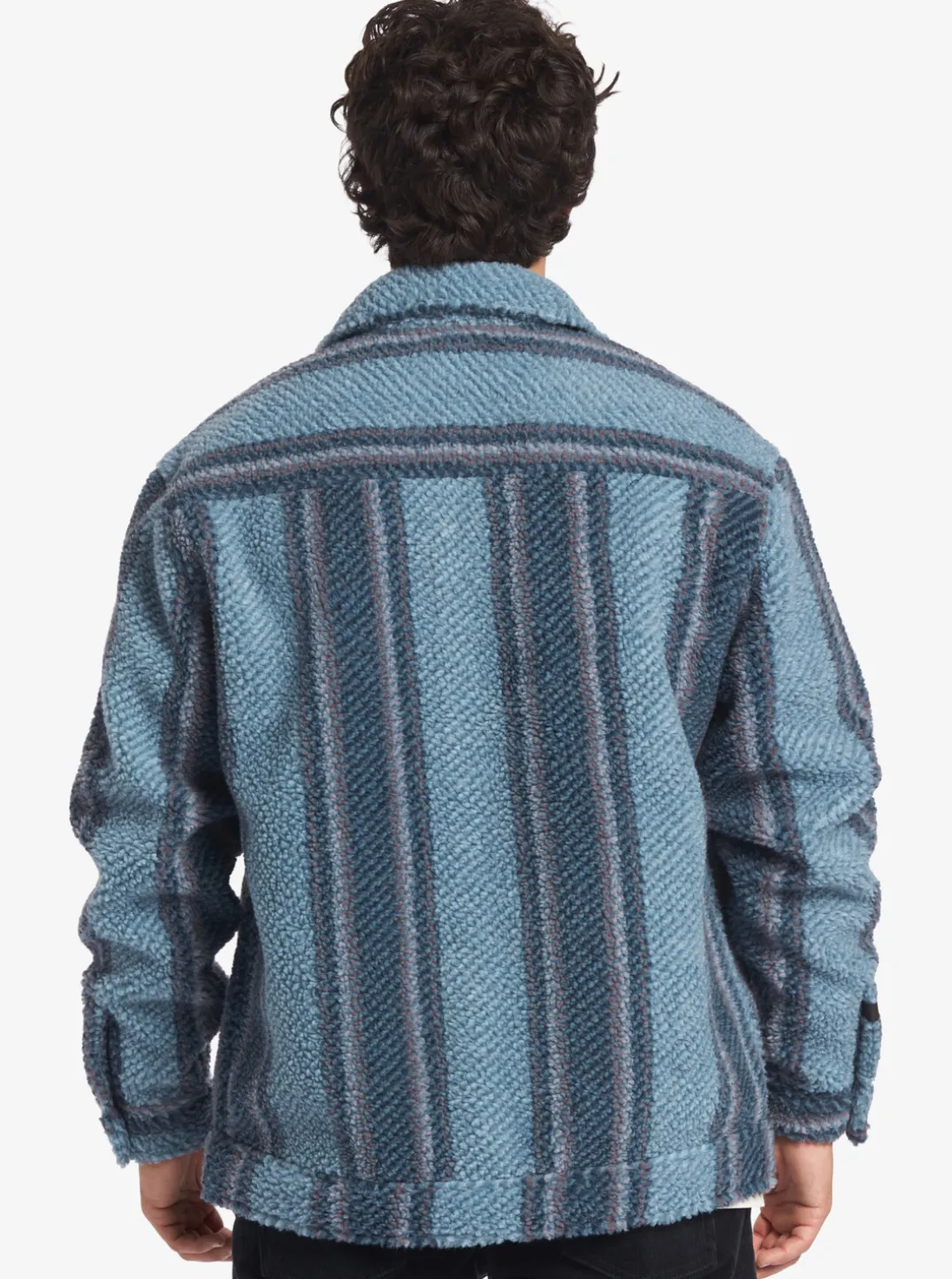 Mens Quiksilver Shirts & Polos|Sherpa Fleece Overshirt