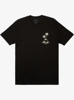 Mens Quiksilver Tees|Skull Island T-Shirt