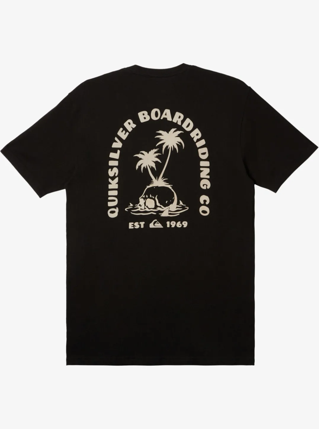 Mens Quiksilver Tees|Skull Island T-Shirt
