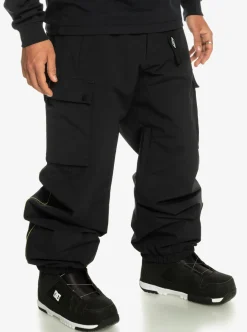 Mens Quiksilver Snow Pants|Snow Down Cargo Technical Snow Pants