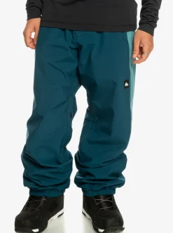 Mens Quiksilver Snow Pants|Snow Down Technical Snow Pants