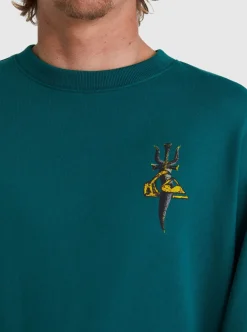Mens Quiksilver Sweatshirts & Hoodies|Sof Sweatshirt