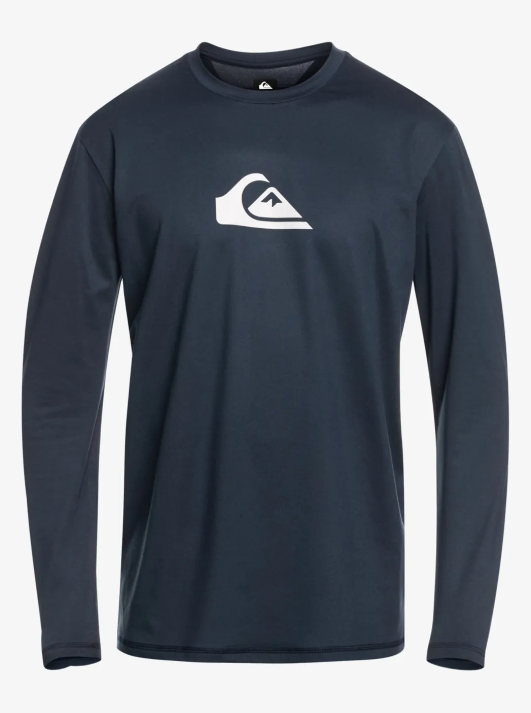 Mens Quiksilver Rashguards|Solid Streak Long Sleeve Upf 50 Surf Tee