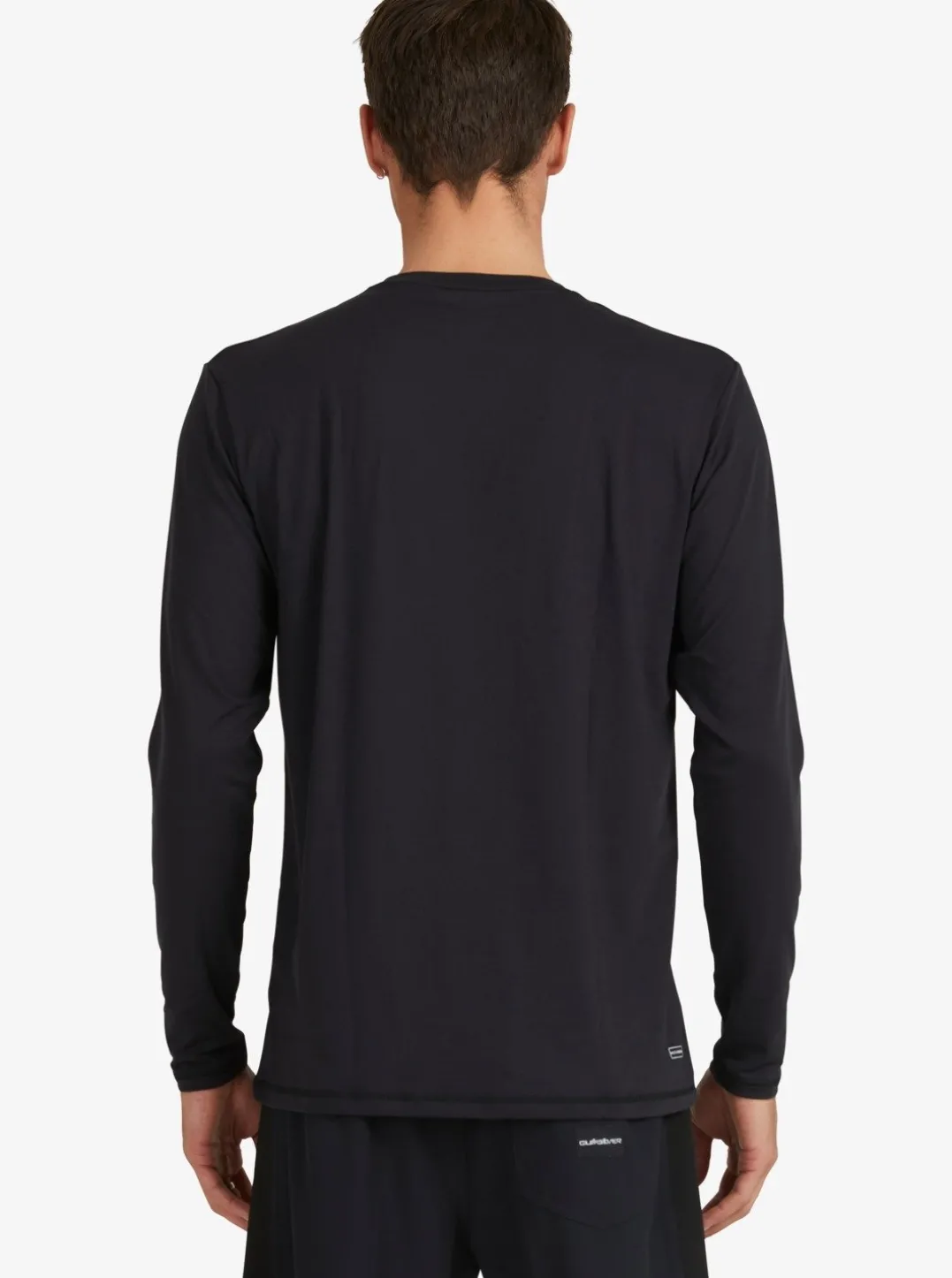 Mens Quiksilver Rashguards|Solid Streak Long Sleeve Upf 50 Surf T-Shirt