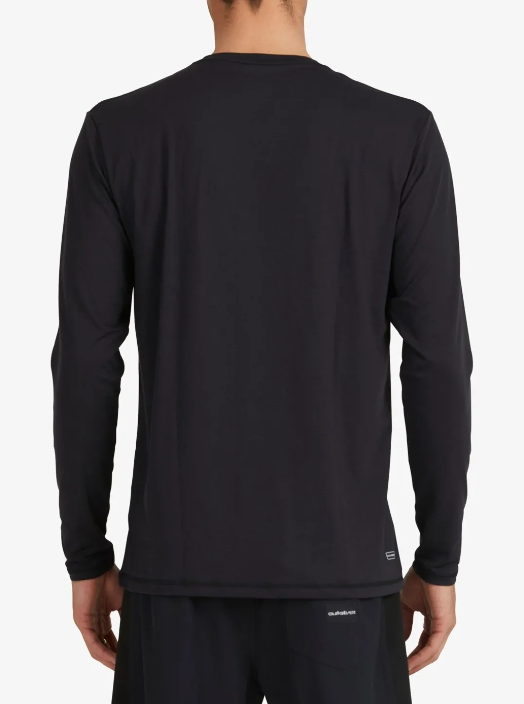 Mens Quiksilver Rashguards|Solid Streak Long Sleeve Upf 50 Surf T-Shirt