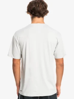 Mens Quiksilver Rashguards|Solid Streak Short Sleeve Upf 50 Surf Tee
