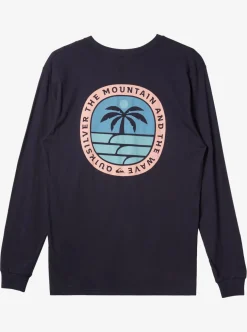 Mens Quiksilver Tees|Solo Arbol Long Sleeve T-Shirt