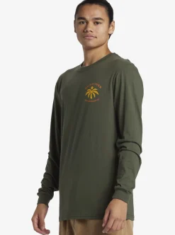 Mens Quiksilver Tees|Solo Arbol Long Sleeve T-Shirt