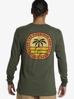 Mens Quiksilver Tees|Solo Arbol Long Sleeve T-Shirt