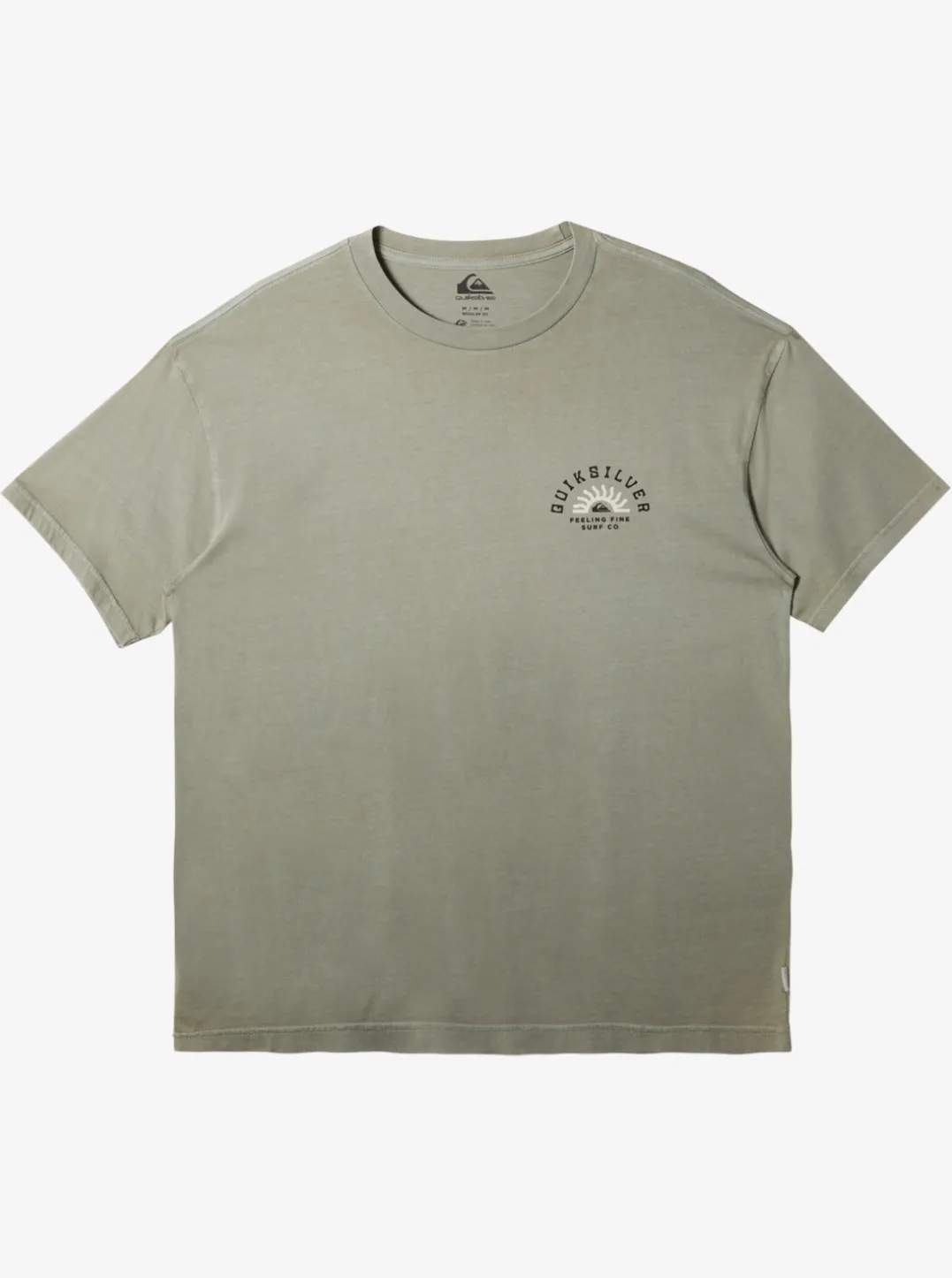 Mens Quiksilver Tees|State Of Mind T-Shirt