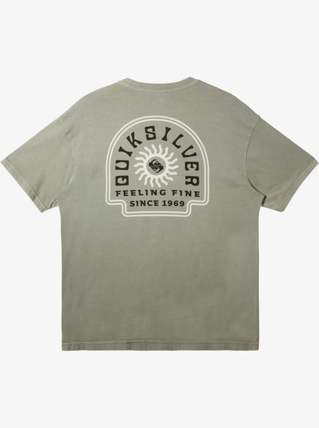 Mens Quiksilver Tees|State Of Mind T-Shirt