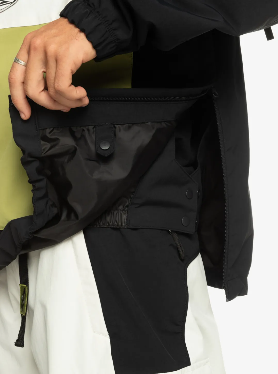 Mens Quiksilver Layers|Steeze Technical Snow Jacket