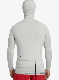 Mens Quiksilver Rashguards|Storm Tripper Hooded Long Sleeve Surf Top
