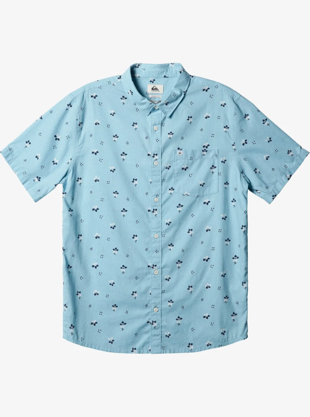 Mens Quiksilver Shirts & Polos|Summer Petals Short Sleeve Shirt