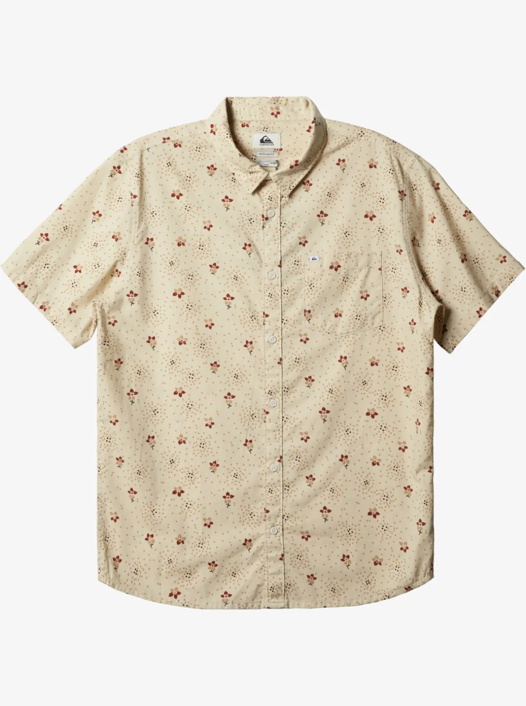 Mens Quiksilver Shirts & Polos|Summer Petals Short Sleeve Shirt