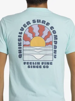 Mens Quiksilver Tees|Sunset Dreams T-Shirt