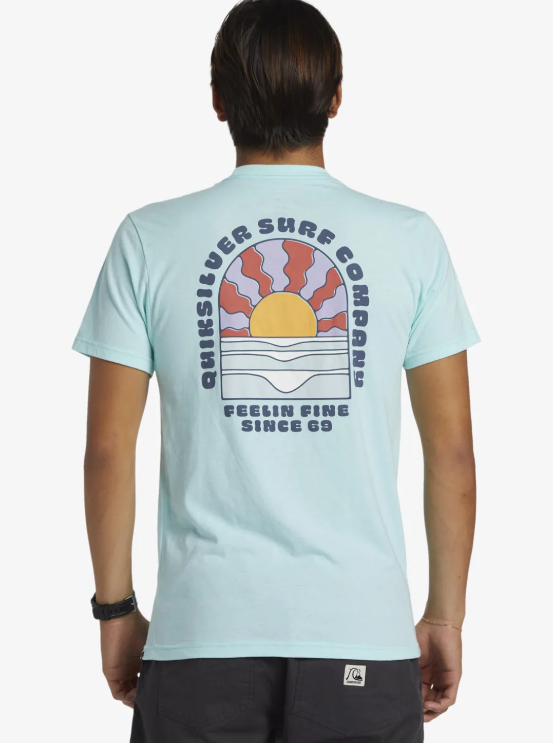 Mens Quiksilver Tees|Sunset Dreams T-Shirt