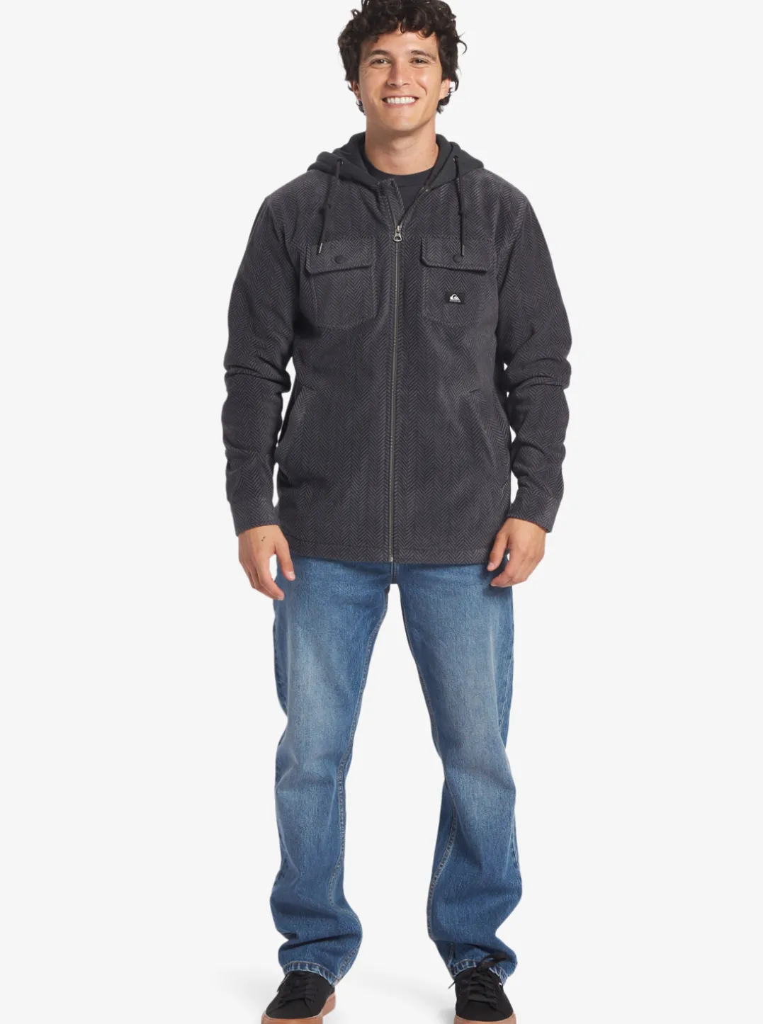 Mens Quiksilver Sweatshirts & Hoodies|Super Swell Zip-Up Hoodie