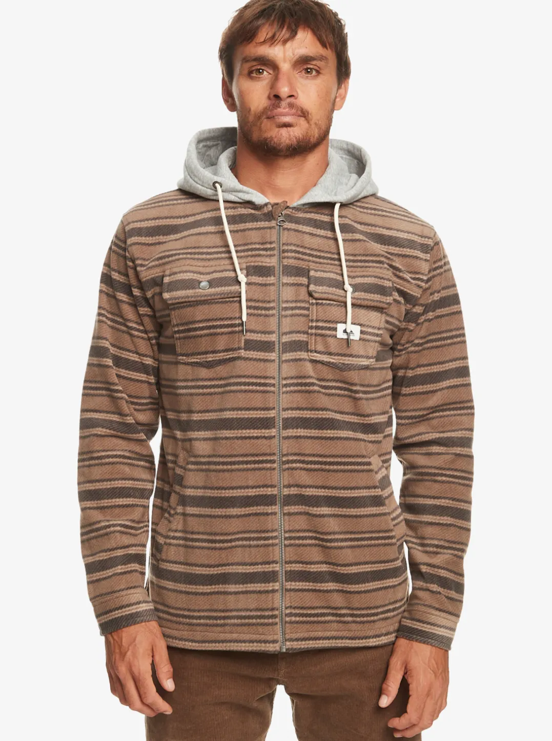 Mens Quiksilver Sweatshirts & Hoodies|Super Swell Zip-Up Hoodie