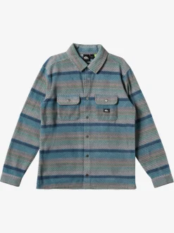 Mens Quiksilver Shirts & Polos|Surf Days Long Sleeve Fleece Shirt